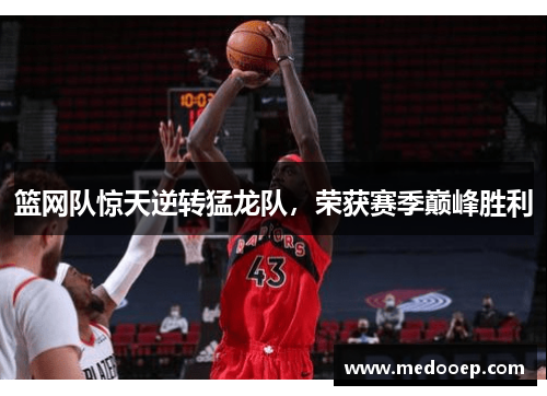 篮网队惊天逆转猛龙队，荣获赛季巅峰胜利