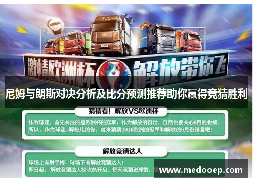 尼姆与朗斯对决分析及比分预测推荐助你赢得竞猜胜利